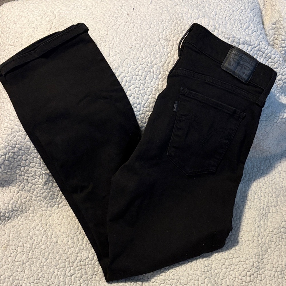 Levi's Women's Jet Black Skinny Jeans